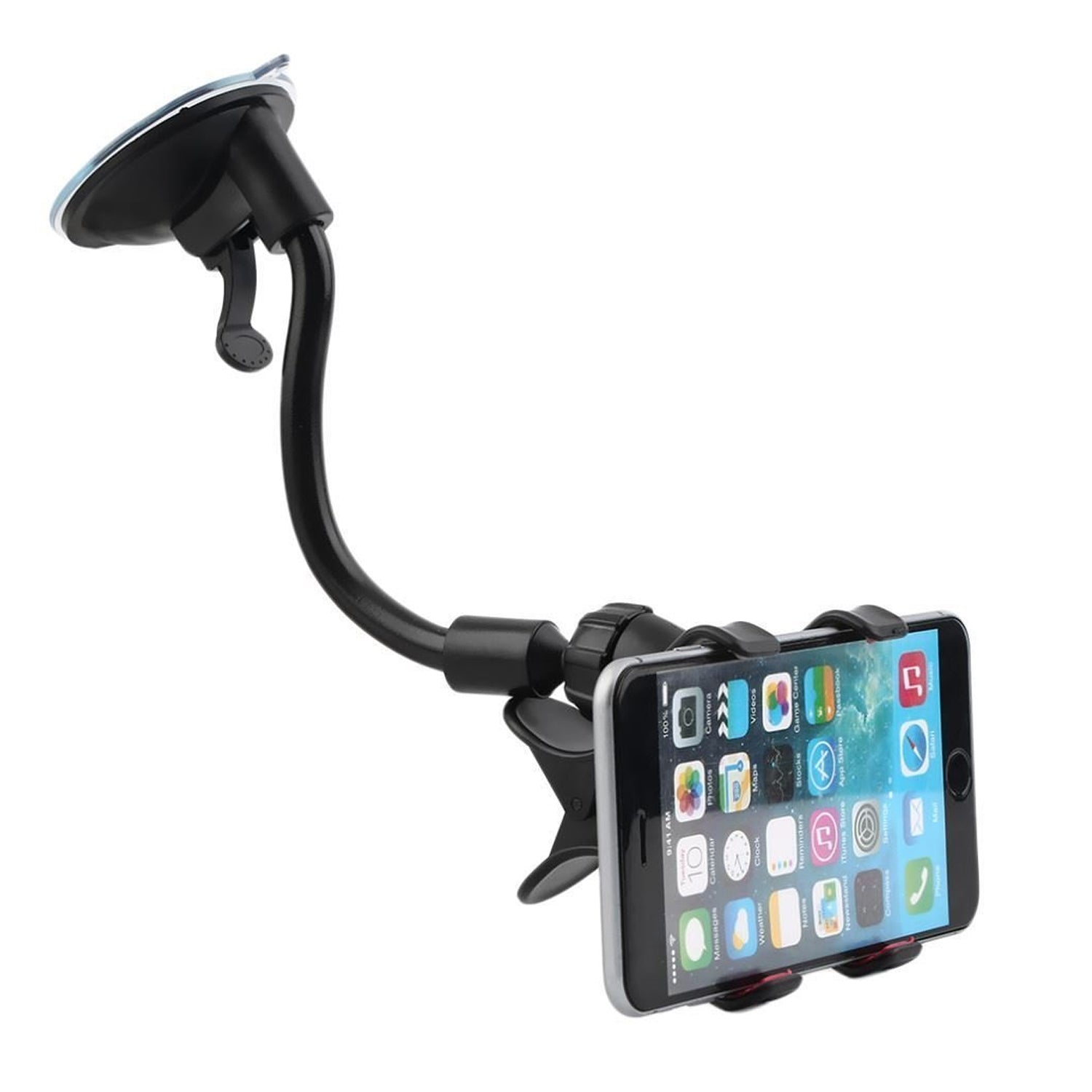 0282B Flexible Mobile Stand Multi Angle Adjustment with 360 Degree Adjustment For Car & Home Use Mobile Stand 0282B Flexible Mobile Stand Multi Angle Adjustment with 360 Degree Adjustment For Car & Home Use Mobile Stand